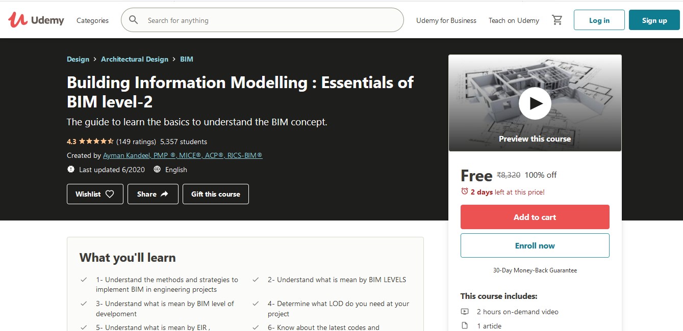Building Information Modelling Essentials of BIM level-2 1 Building Information Modelling Essentials of BIM level-2
