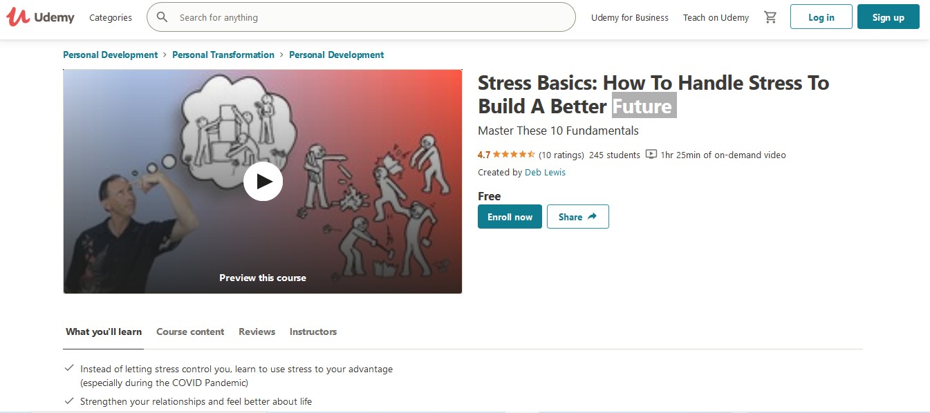 Stress Basics How To Handle Stress To Build A Better Future 1 Stress Basics How To Handle Stress To Build A Better Future