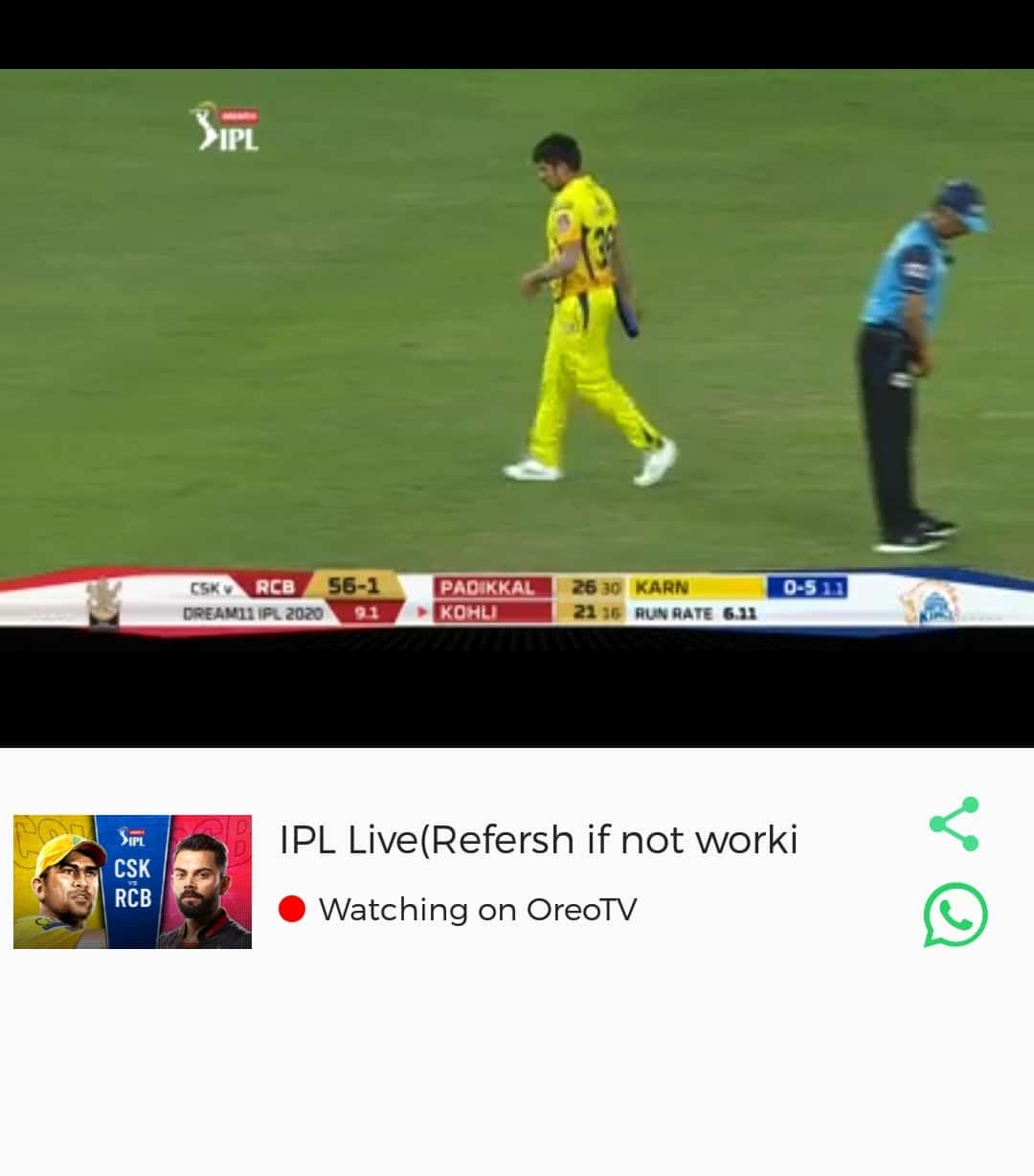 Live Cricket IPL Streaming Apk 2020 SANU P L