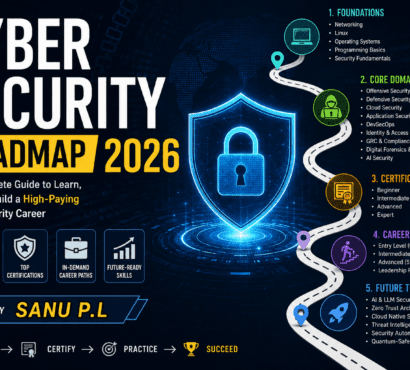 Cyber Security Roadmap, Career & Certifications for 2026 by SANU P.L